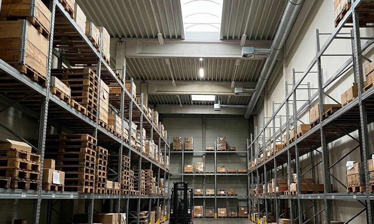 Palettenregale optimieren zur besseren Nutzung der Lagerfläche im bestehenden Lager