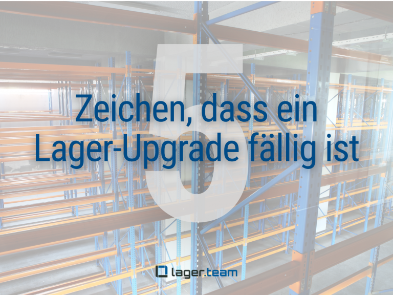 5 Zeichen, dass ein Lager-Upgrade fällig ist