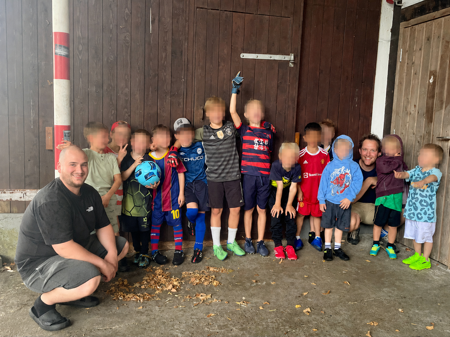 Minikicker Eckardtsheim mit Trainern